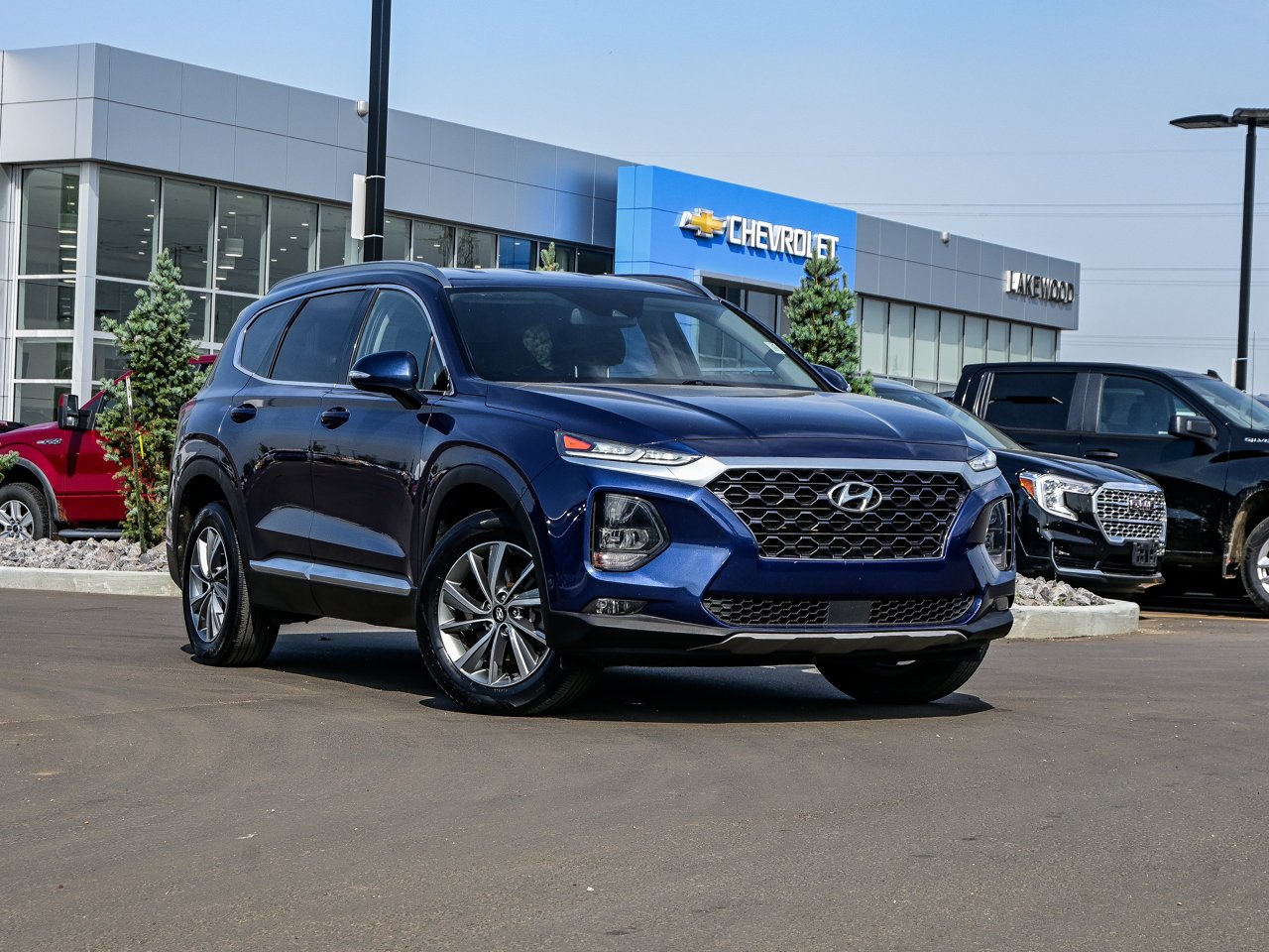 2019 Hyundai Santa Fe 2.4L Preferred AWD Blue Sherwood Park - photo #1