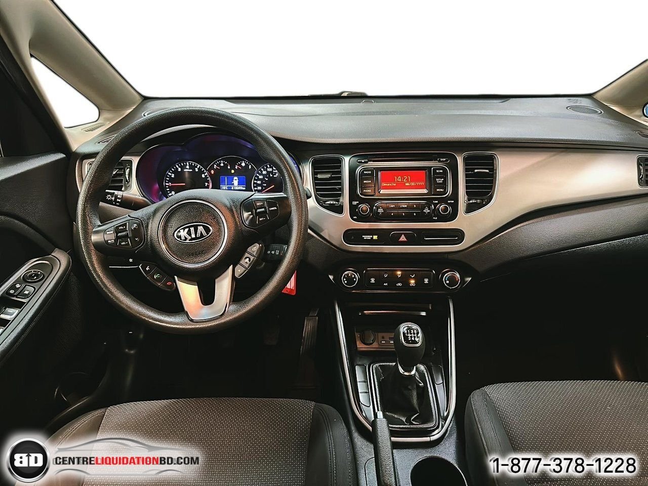 Kia Rondo LX familiale 4 portes BM | A8559 2015 Gris Granby - photo #13