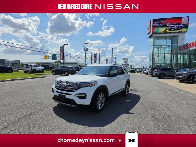 2023 Ford Explorer White Laval - photo #4
