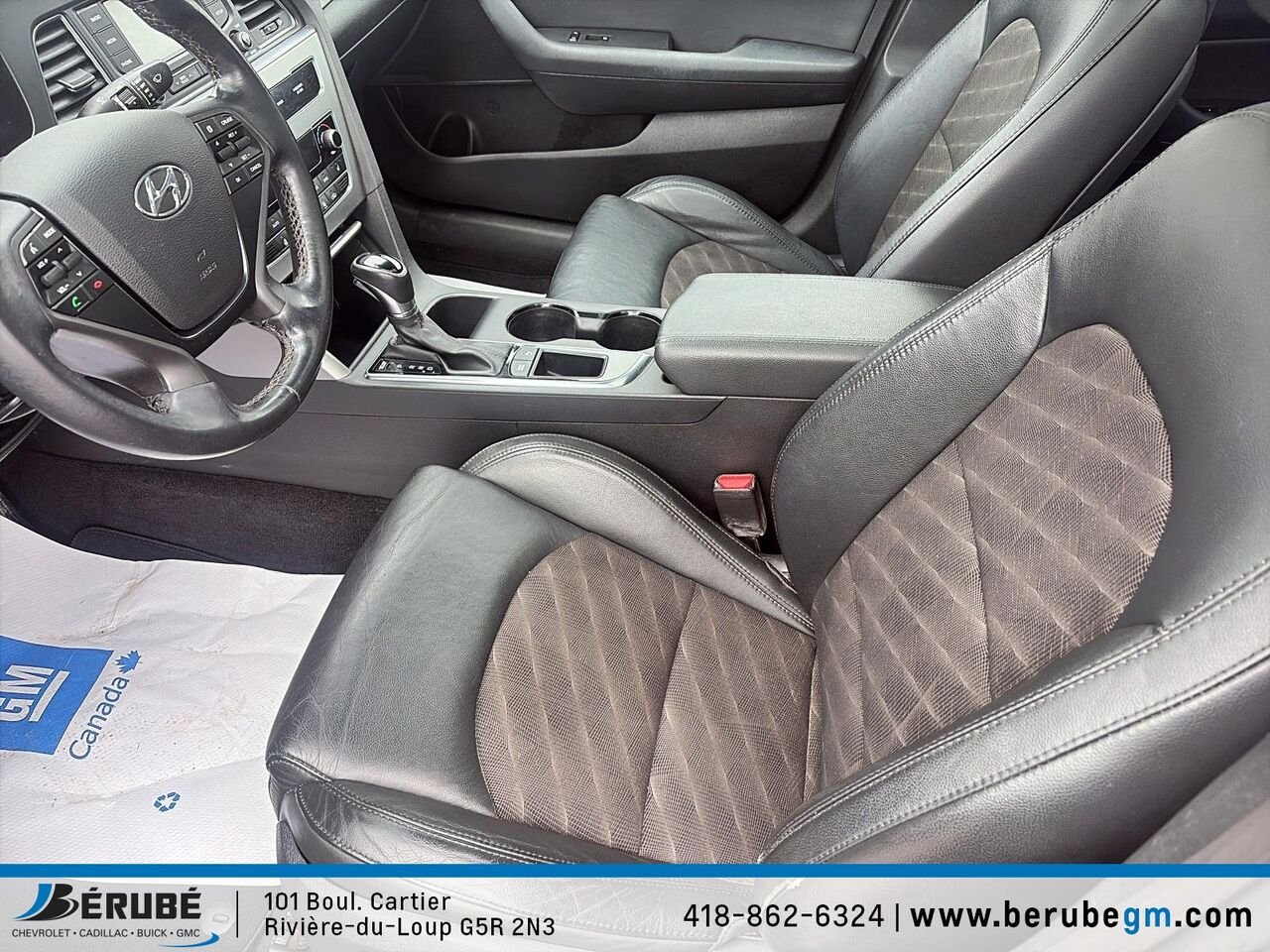 Hyundai SONATA Sport 2015 Bleu Rivière-du-Loup - photo #7