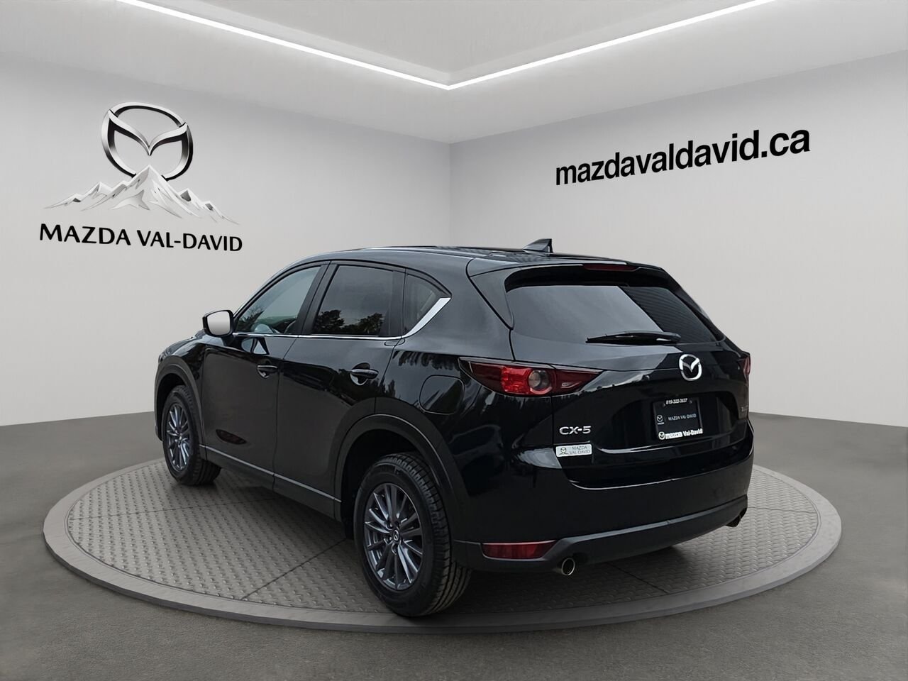 2020 Mazda CX-5 GS, sièges avant chauffants, Apple CarPlay/Android Auto, régulateur adaptatif, angles morts, hayon Black Val-David - photo #3
