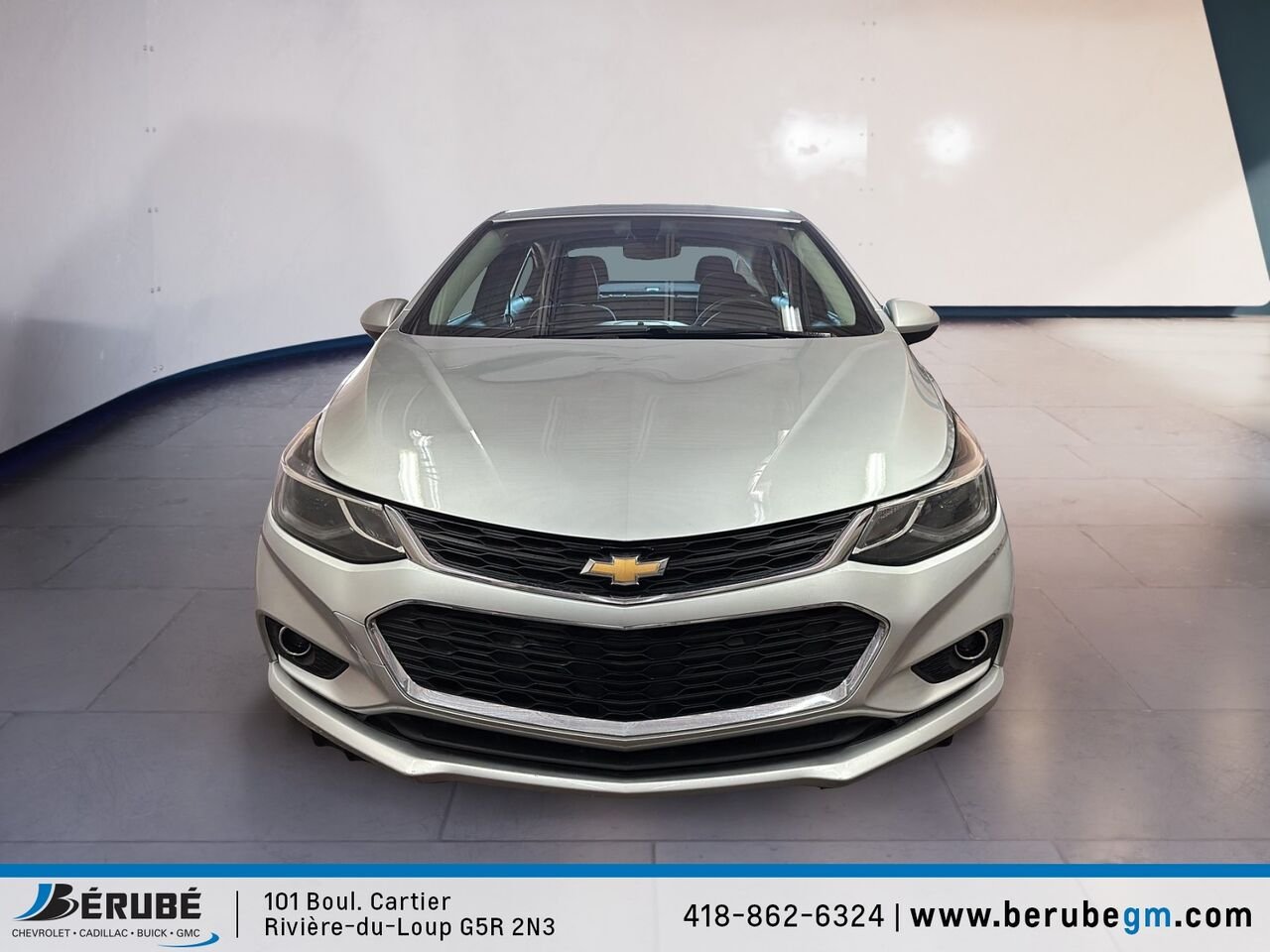 CHEVROLET CRUZE LT LT 1.6L berline 4 portes avec 1SH 2018 Argent Rivière-du-Loup - photo #1