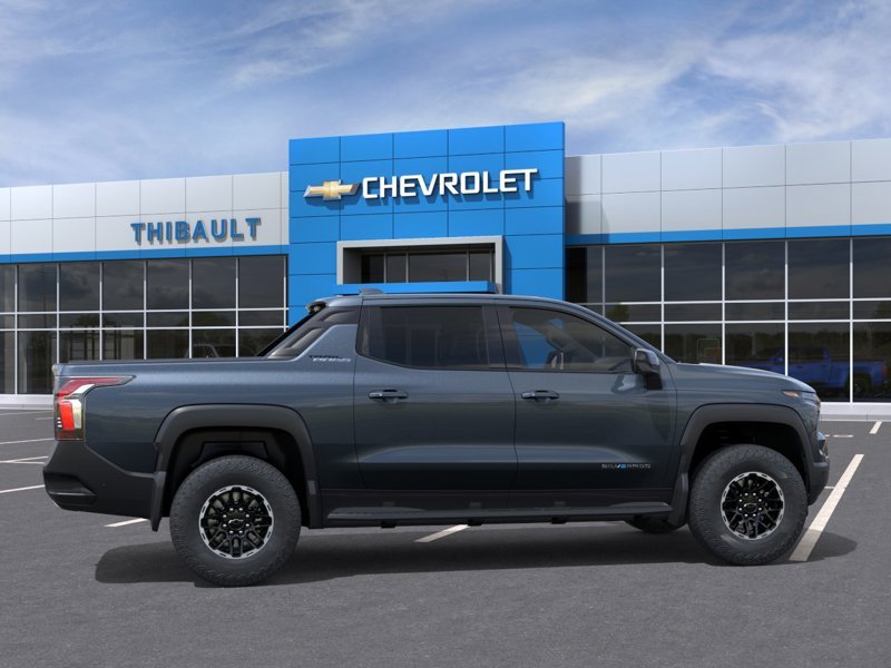 CHEVROLET Silverado EV Trail Boss cabine multiplace 4RMe à autonomie prolongée 2026 BLEU FUMEE METALLISE