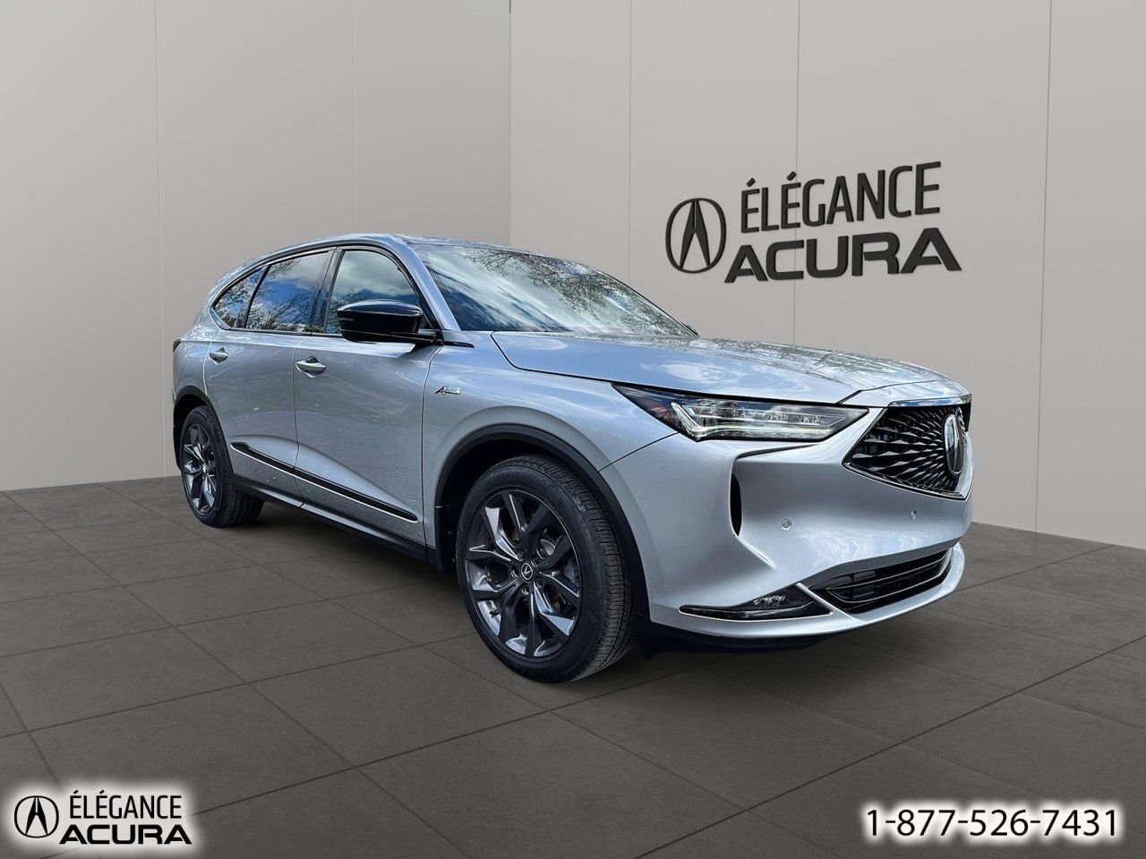 Acura MDX A-Spec | A8898 2022 Argent Granby - photo #2