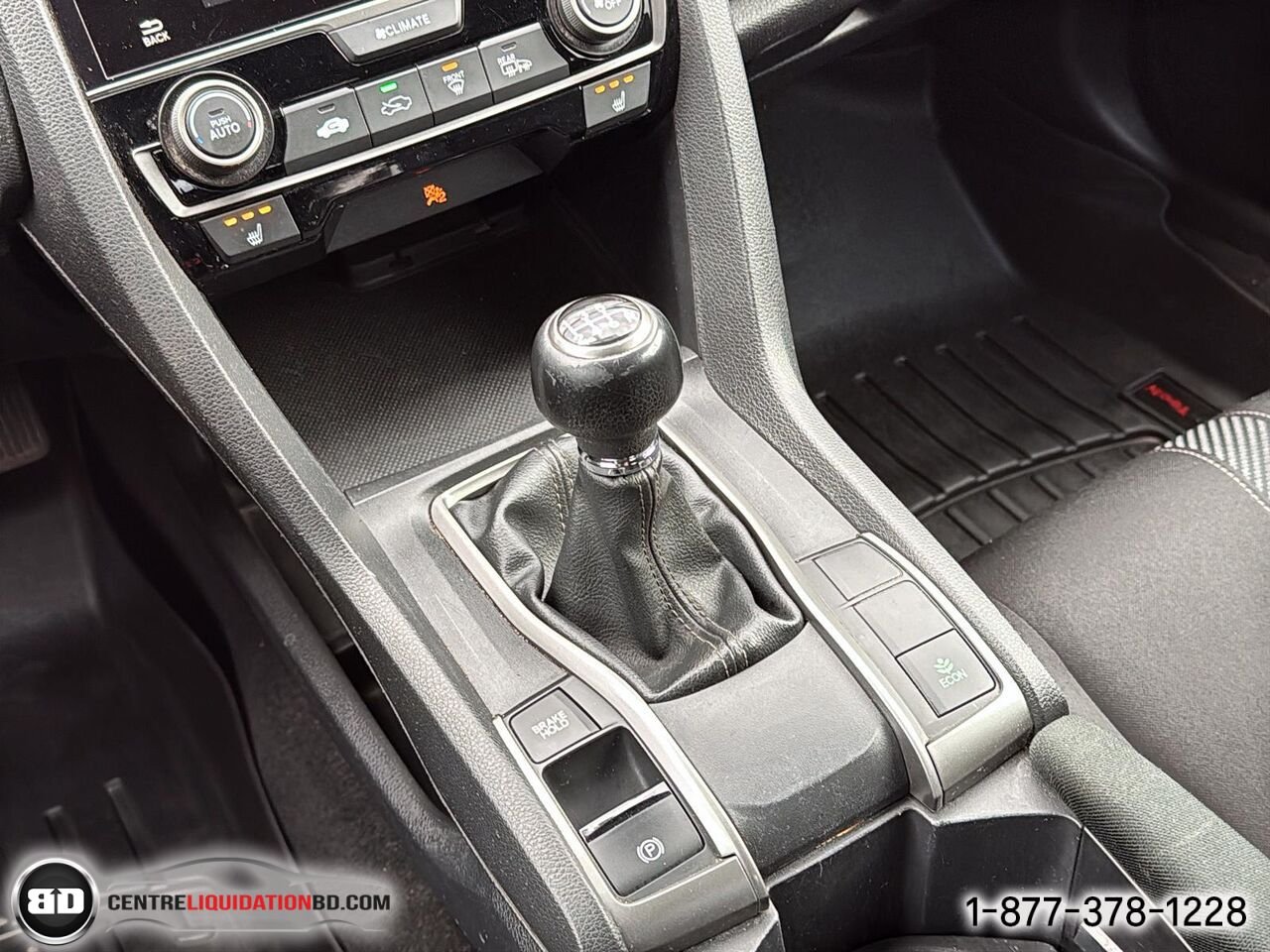 Honda Civic Hayon LX 5 portes BM | BD0398A 2017 Noir Granby - photo #17