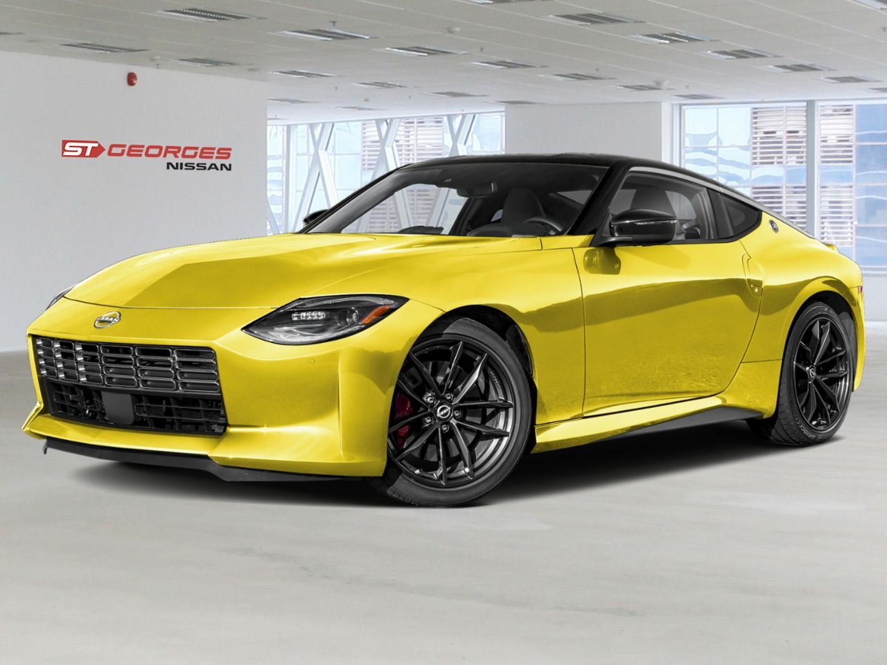 2023 NISSAN Z Ikazuchi Yellow/Super Black Saint-Georges - photo #0