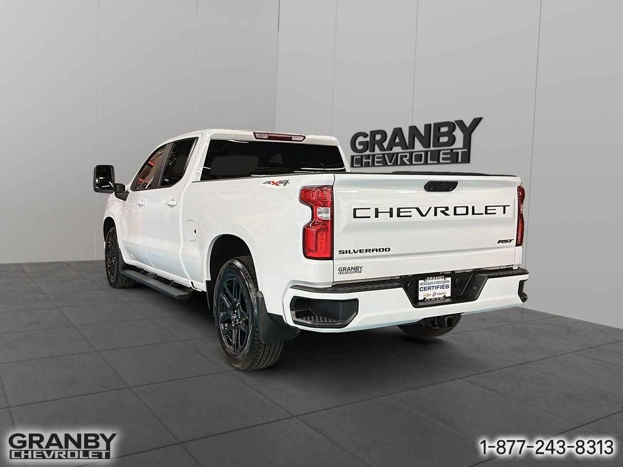 Chevrolet Silverado 1500 RST crewcab diesel boite 6.6 | G3547 2022 Blanc Granby - photo #6