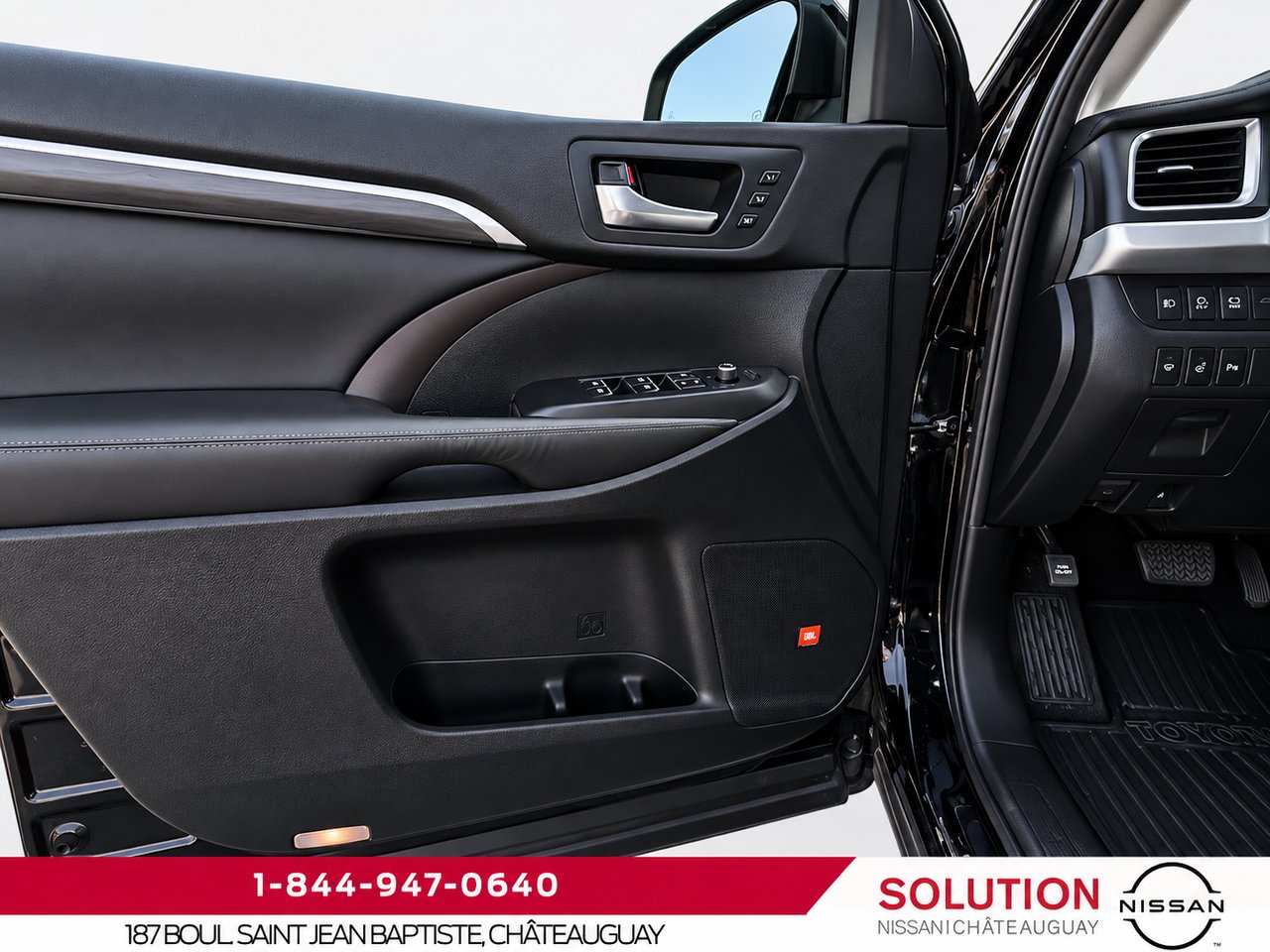 Toyota Highlander Limited TI 2019 Noir Châteauguay - photo #14