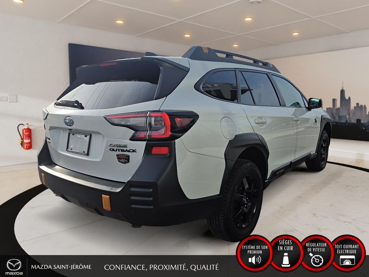 Subaru Outback 2024 Blanc Saint-Jérôme - photo #5