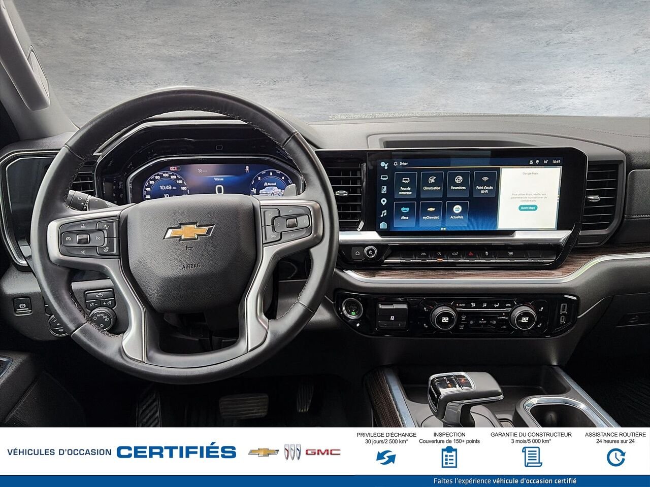 2025 CHEVROLET SILVERADO LT cabine multiplace 4RM 157 po White Montmagny - photo #8