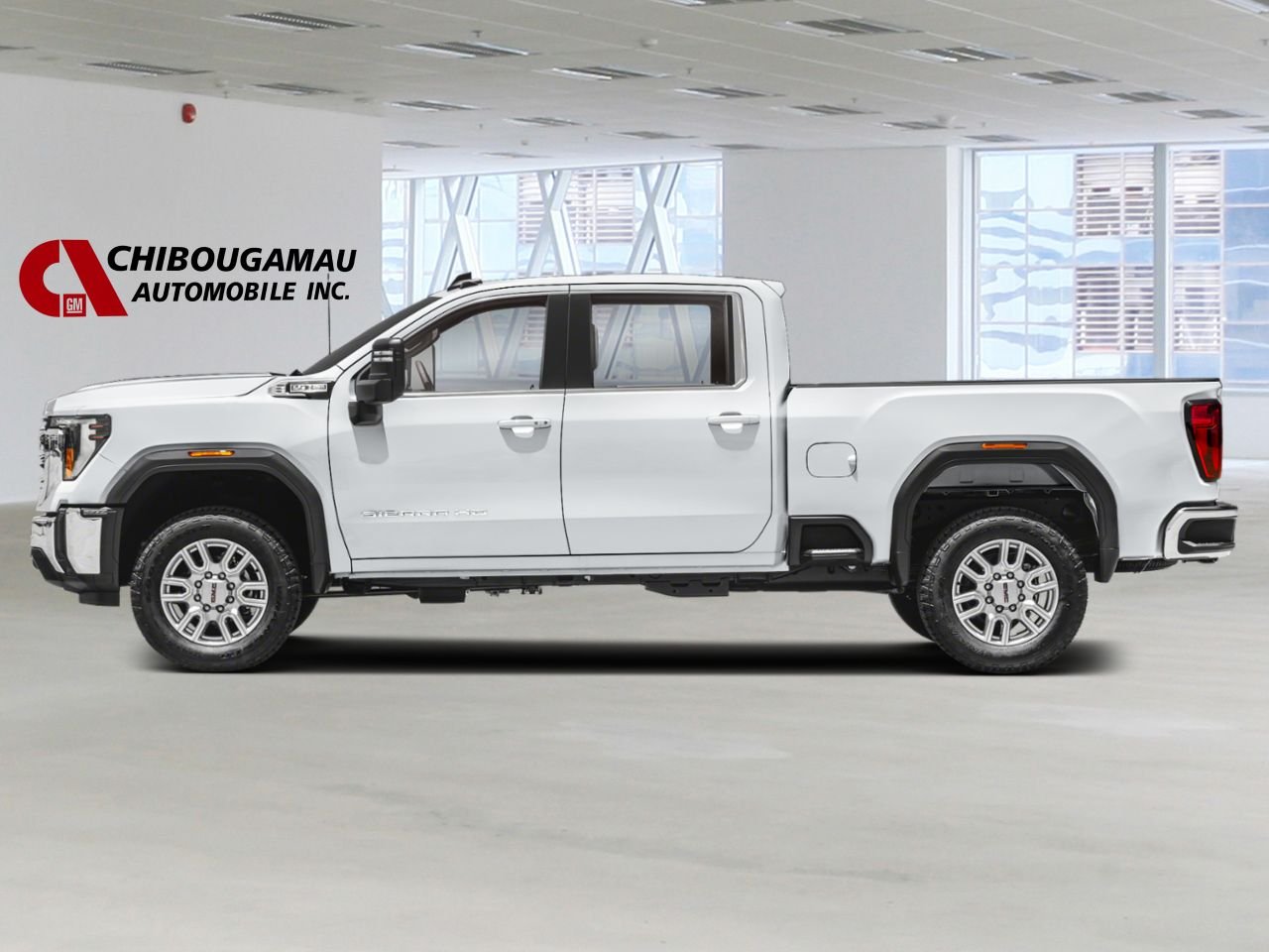GMC Sierra 2500HD K2500 HD SIERRA CREW CAB SLE L/BOX (3SA) 2026 Blanc sommet Chibougamau - photo #1