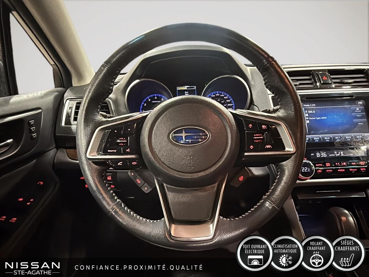 2018 Subaru Outback LIMITED TI | JAMAIS ACCIDENTÉ | CUIR | TOIT OUVRANT | NAVIGATION | EYESIGHT Silver Saint-Jérôme - photo #9