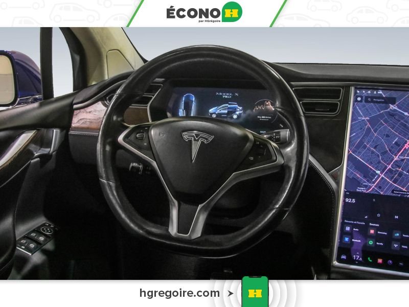 2016 Tesla Model X Blue Blainville - photo #14