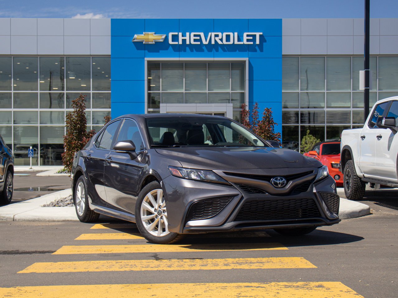 2024 Toyota Camry SE Auto Grey Sherwood Park - photo #1