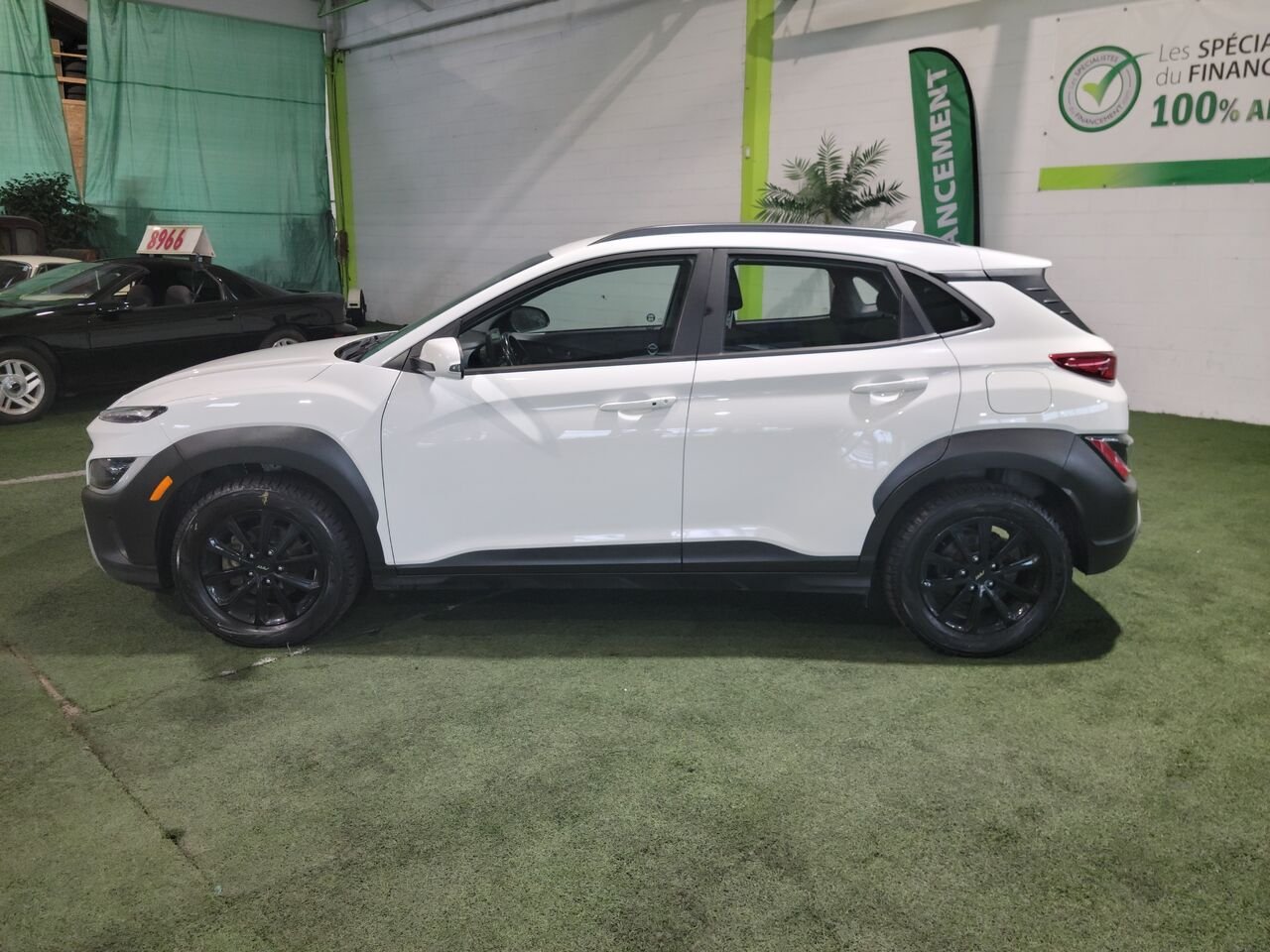 2022 Hyundai Kona White  - photo #1