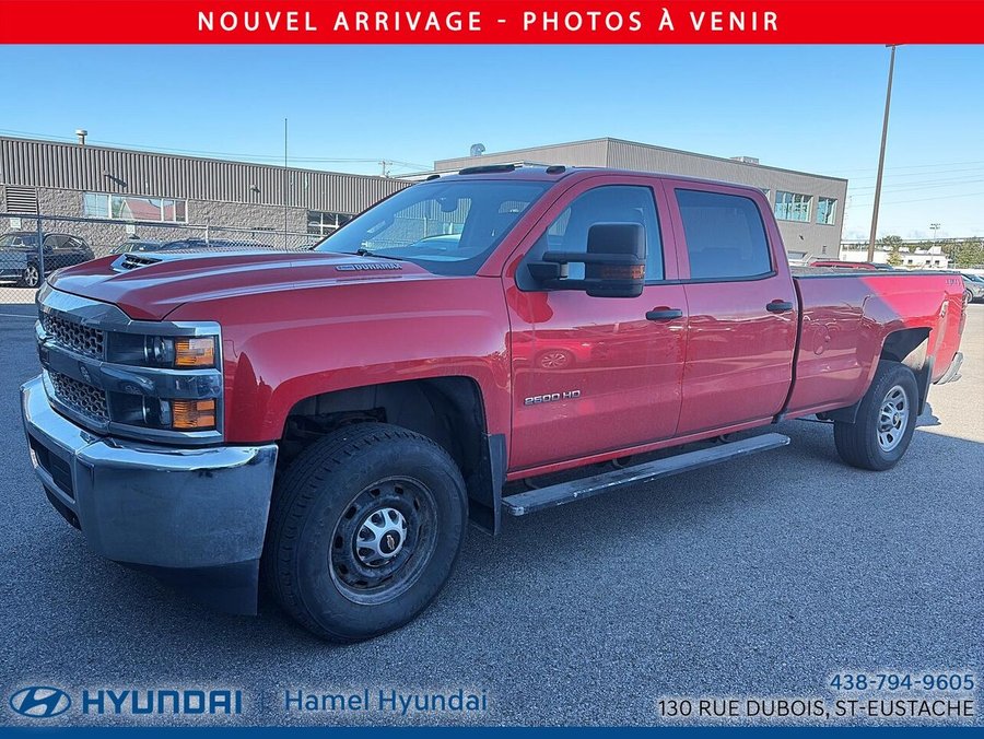 2019 Chevrolet Silverado 2500HD WT cabine multiplace 4RM 167,7 po Red