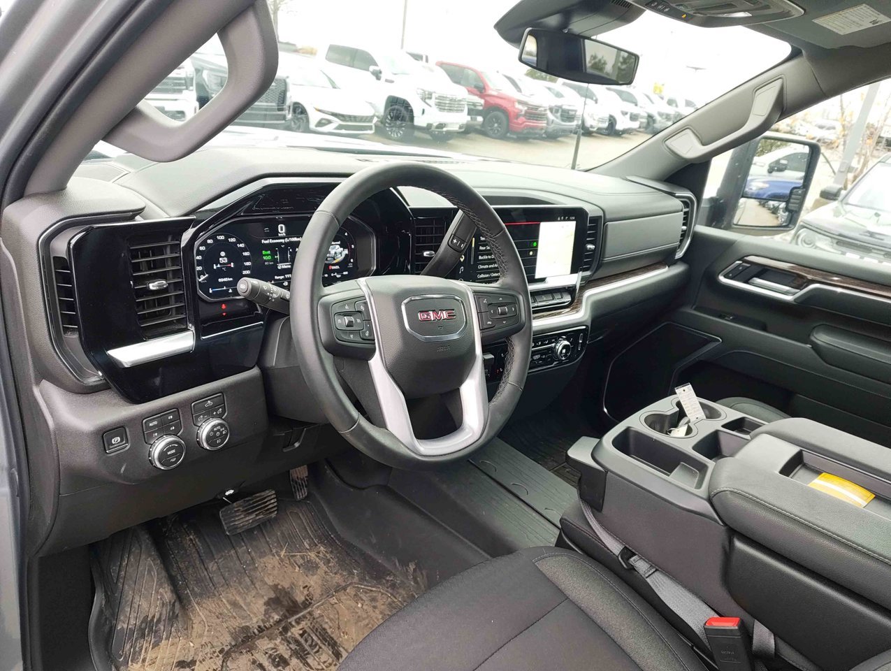 2026 GMC Sierra 3500HD 4WD Crew Cab 172 SLE Grey Sherwood Park - photo #6