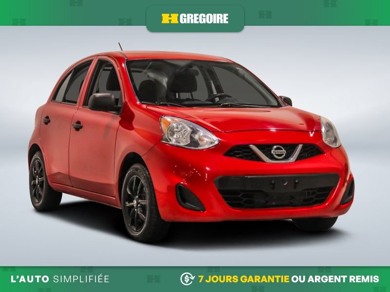 Nissan MICRA 822333 | S AUTO A/C MAGS CAM RECUL BLUETOOTH 2019 Rouge Laval - photo #0