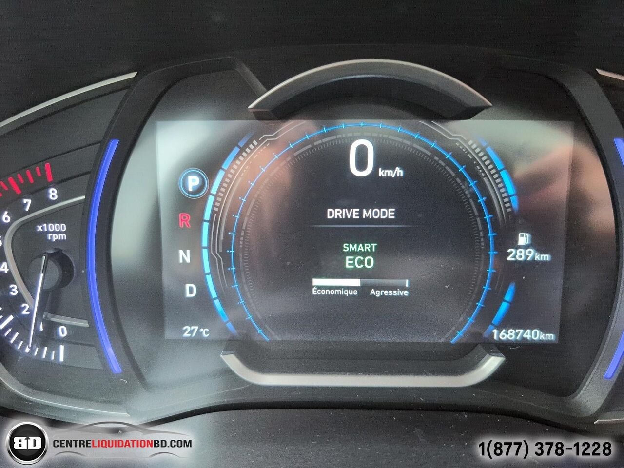 HYUNDAI SANTA FE LUXURY | BD0095 2019 Noir Granby - photo #17