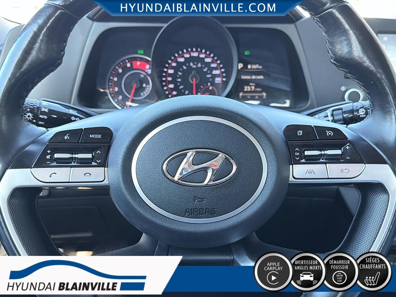 Hyundai Elantra 2021 Noir Blainville - photo #11