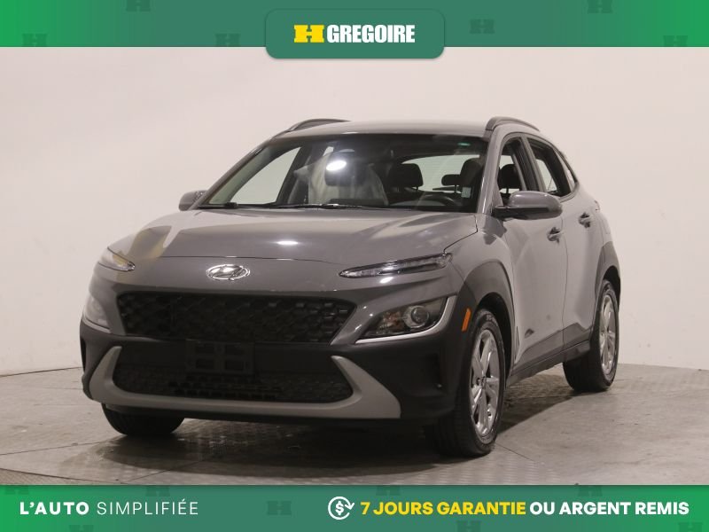 Hyundai Kona Preferred AWD AUTO A/C GR ELECT MAGS CAM RECUL BLE 2023 Gris