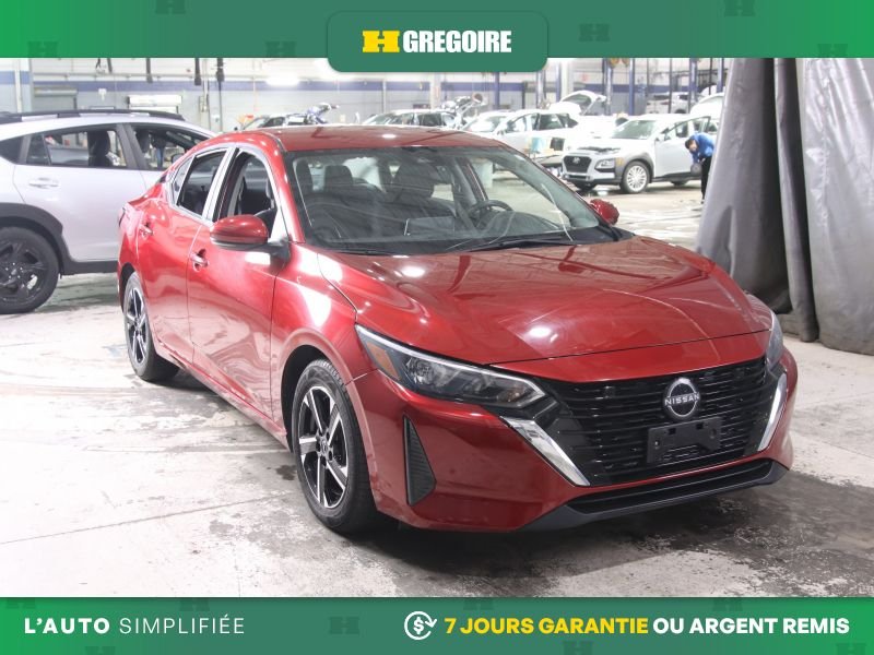 Nissan Sentra SV AUTO A/C MAGS CAM RECUL BLUETOOTH 2024 Rouge