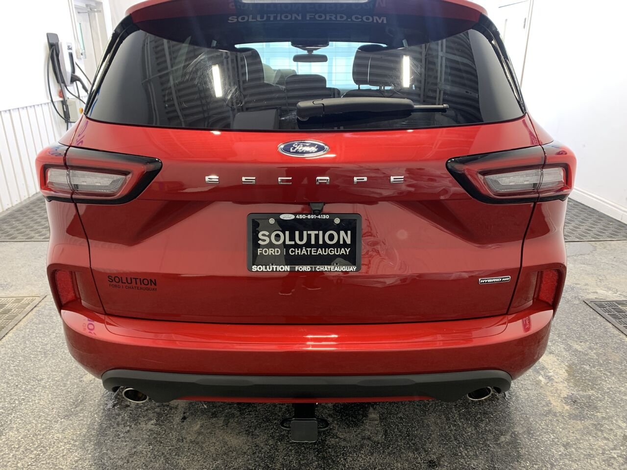 Ford Escape ESCAPE ST-LINE HYBRIDE AWD 2023 Rouge Châteauguay - photo #8