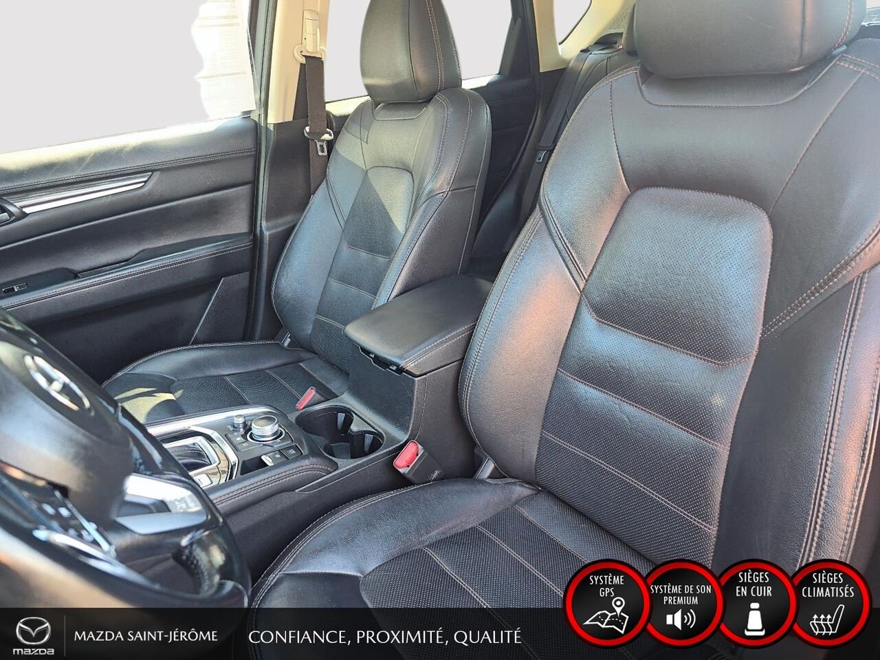 2019 Mazda CX-5 GT | TOIT OUVRANT | CUIR | NAVIGATION | AWD White Saint-Jérôme - photo #17