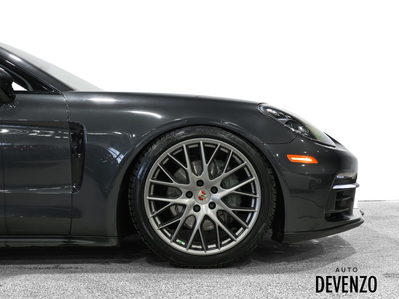 Porsche Panamera 2018 Gris Saint-Eustache - photo #4