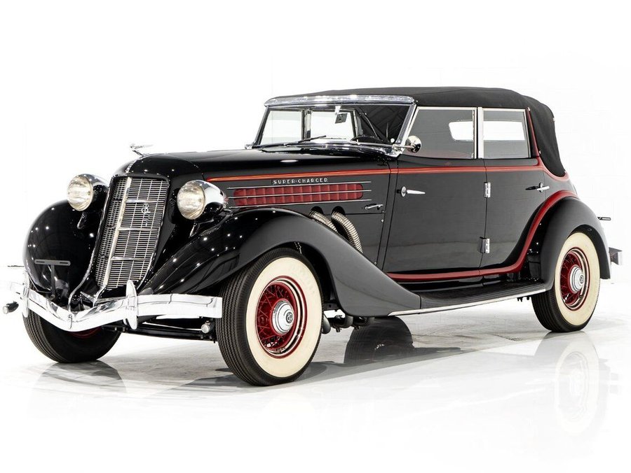 Auburn 851 1935 1935 Noir
