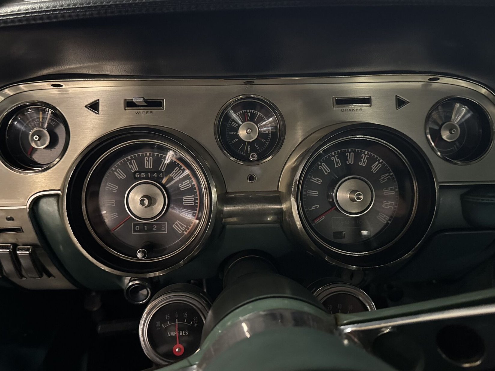 Ford Mustang 1967 Bleu Montréal - photo #9