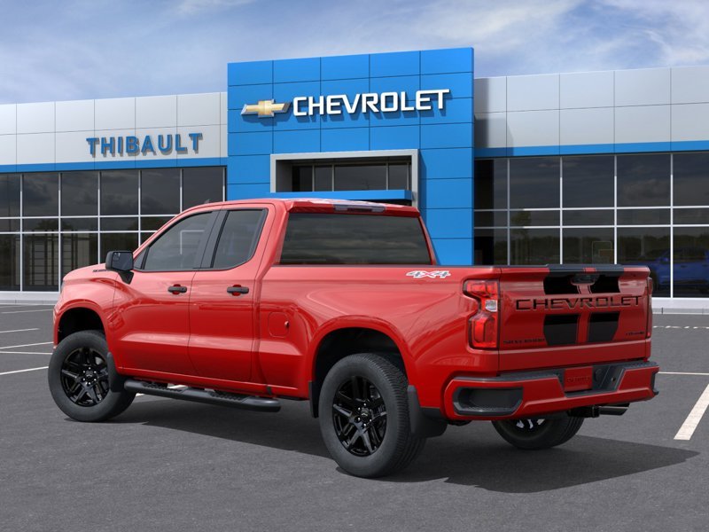 CHEVROLET Silverado 1500 Custom cabine double 4RM 147 po 2026 ROUGE ARDENT