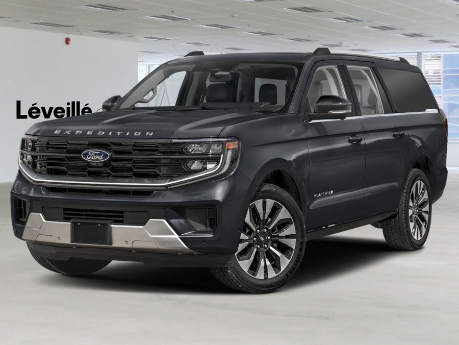 Ford Expedition PLAT MAX 4X4 2025 Noir agate métallisé