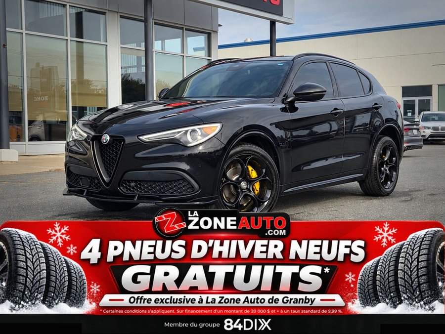 Alfa Romeo Stelvio Ti berline sport 2021 Noir