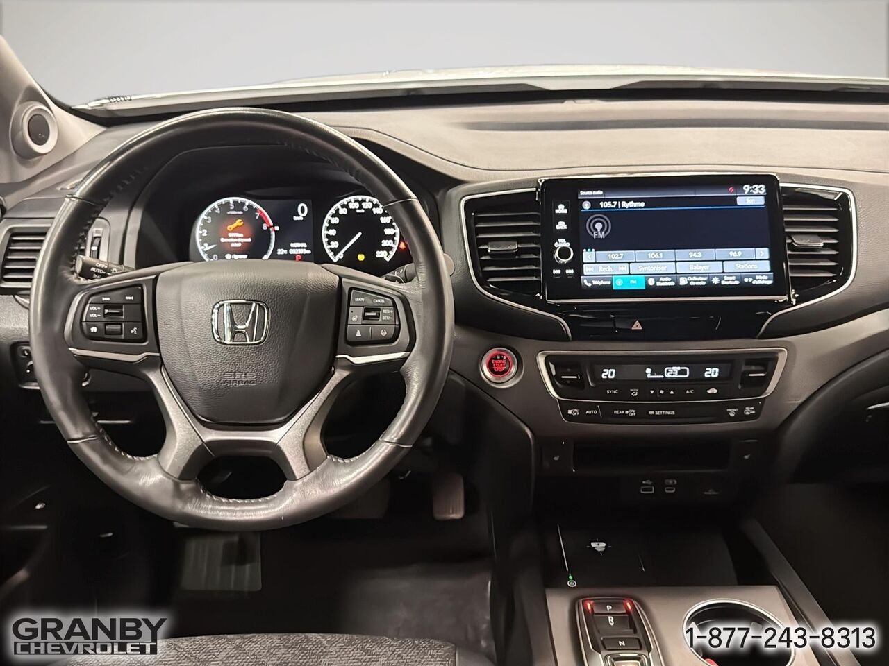 2025 Honda Ridgeline Sport Traction Intégrale | 26-0168A White Granby - photo #12
