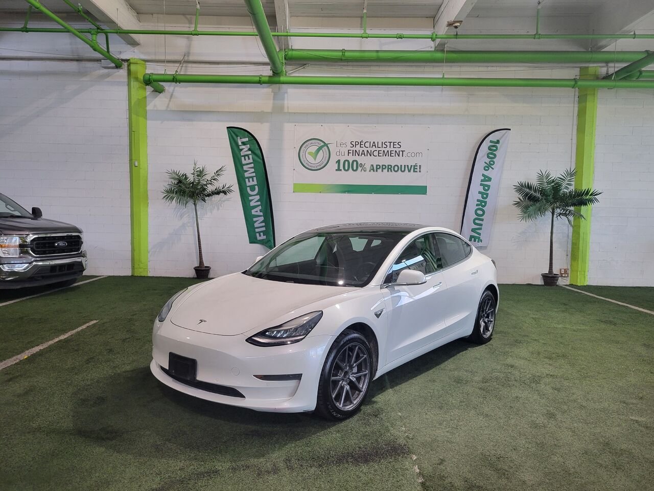 Tesla Model 3 2020 Blanc Longueuil, - photo #0