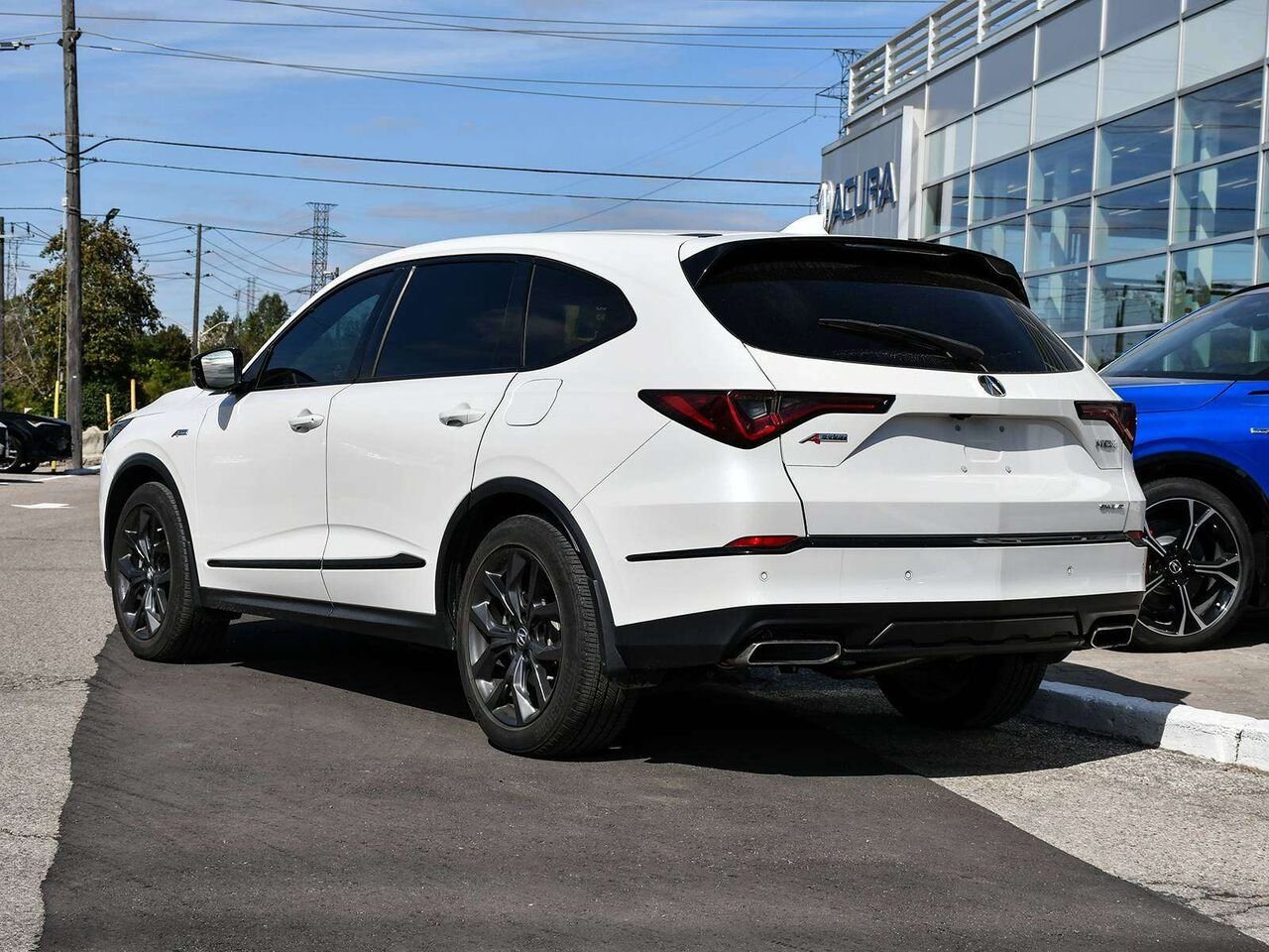 2022 Acura MDX A-Spec - ACURA CERTIFIED White Etobicoke - photo #6