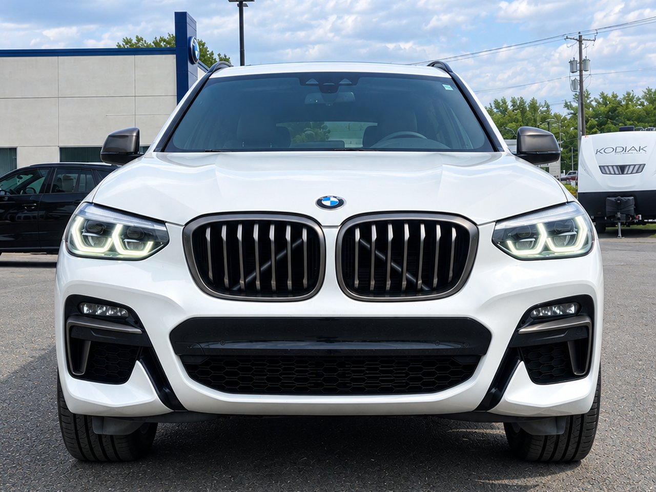 BMW X3M40i xDrive 2021 Blanc Granby - photo #9