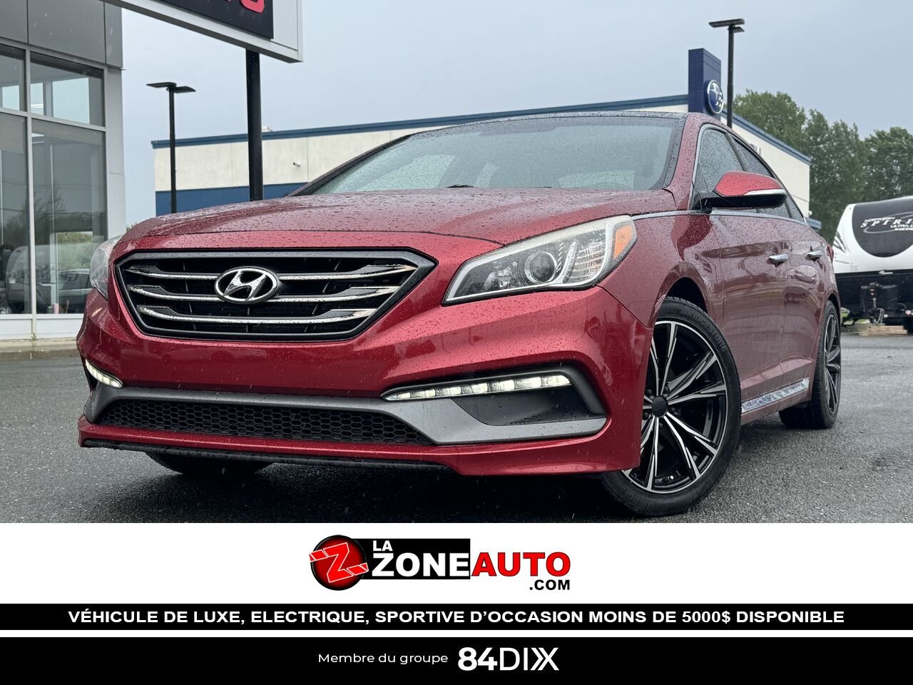 2015 Hyundai Sonata Sport Red Granby - photo #0