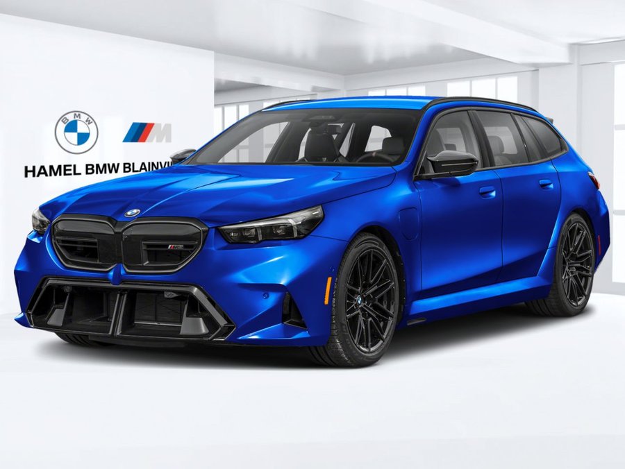 BMW M5 TOURING 2027 Bleu Marina Bay métallique