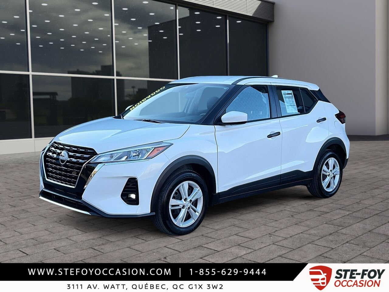 Nissan Kicks S TA 2024 Blanc Québec - photo #0