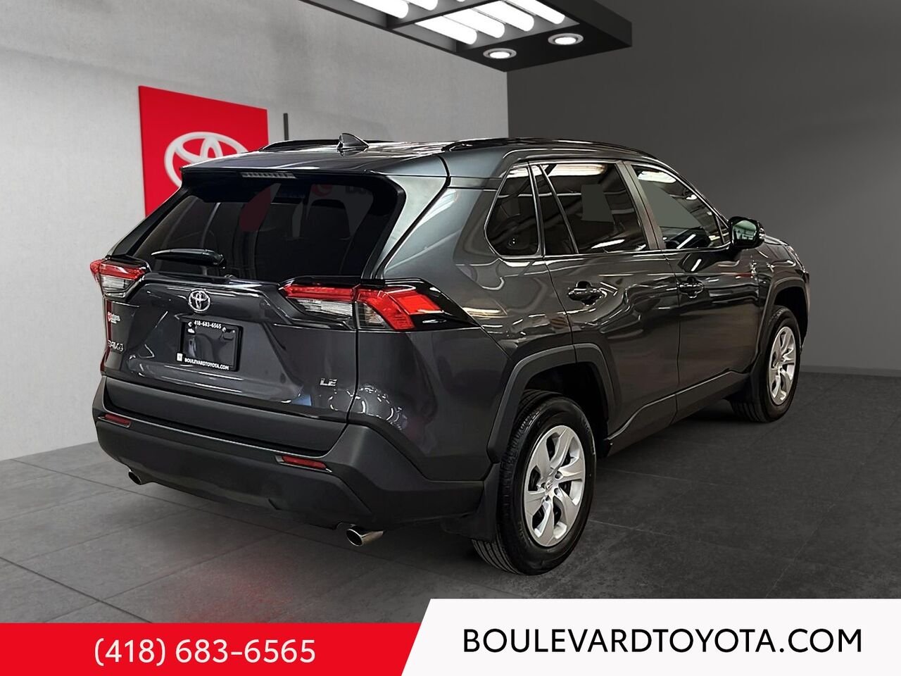 Toyota RAV4 100078A-59 | LE 2021 Gris Québec - photo #3