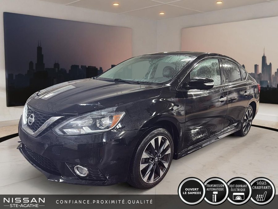 Nissan Sentra Berline 4 portes CVT SR 2016 Noir