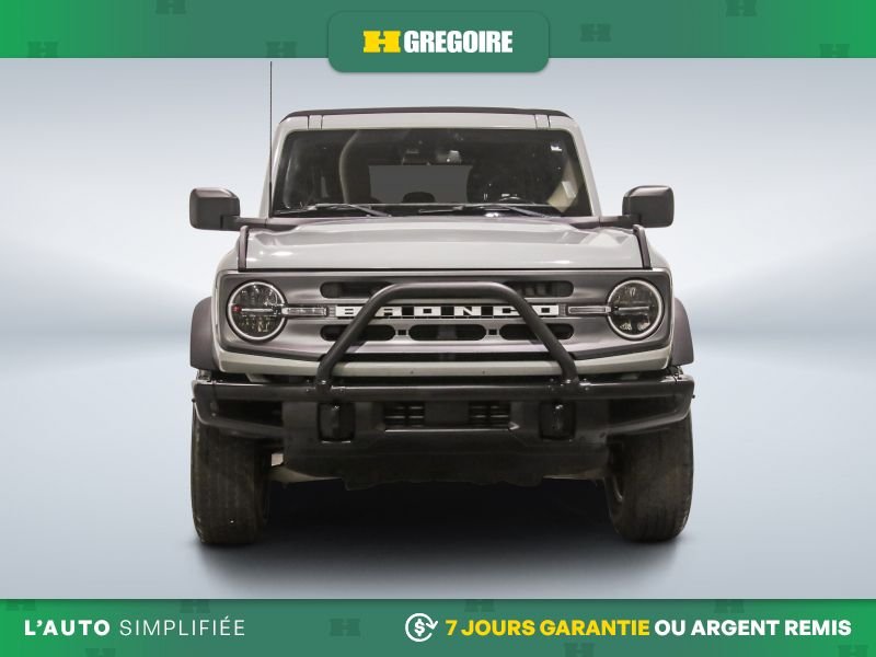 2022 Ford Bronco Big Bend AWD AUTO A/C GR ELECT MAGS CAM RECUL BLEU Grey
