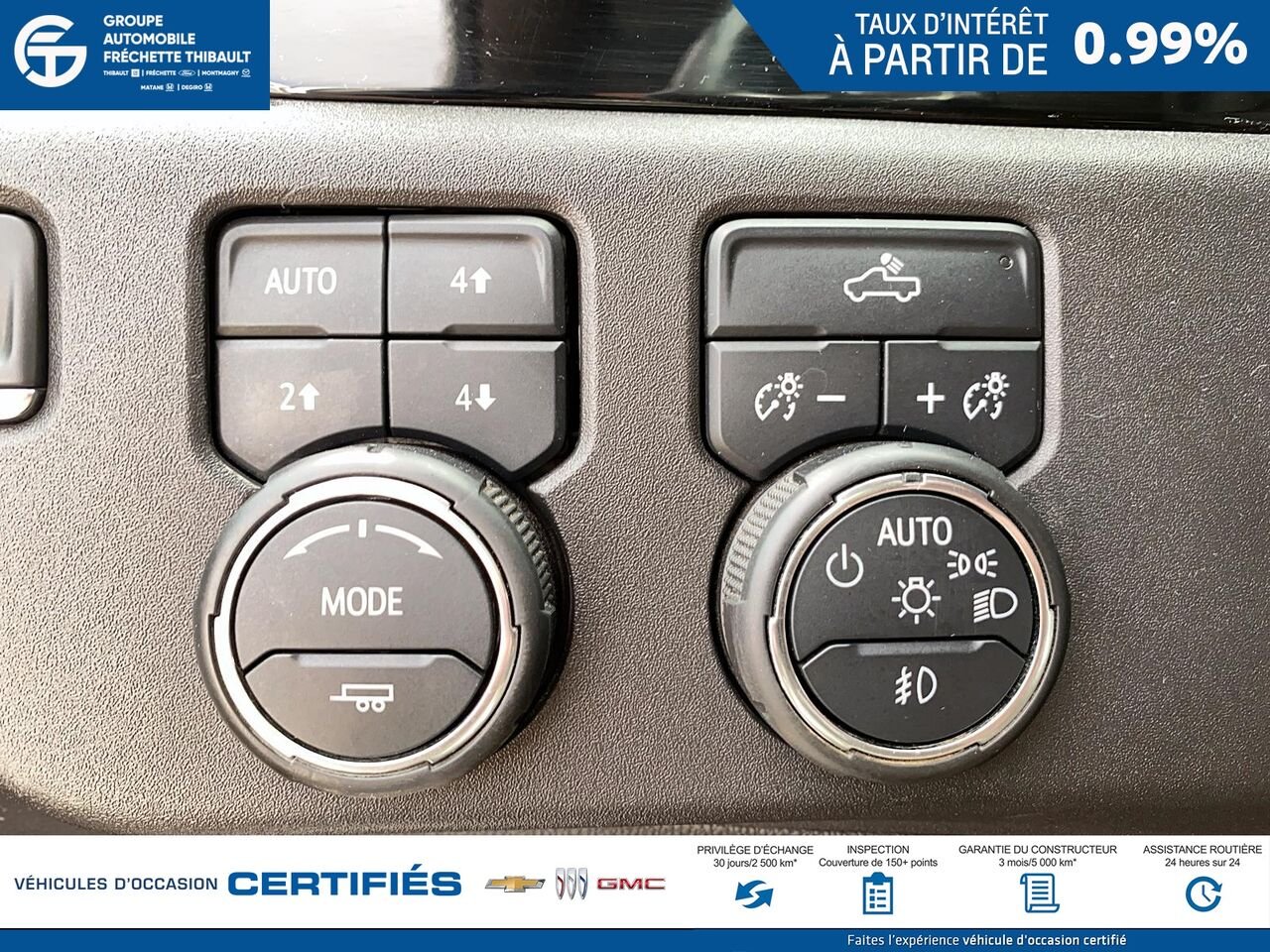 CHEVROLET SILVERADO LT Trail Boss cabine multiplace 4RM 157 po 2024 Blanc Montmagny - photo #14