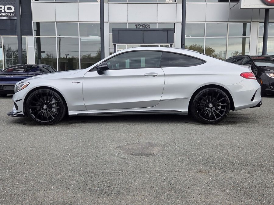 Mercedes-Benz C43 AMG Coupé Night edition + Moteur V6 3.0L biturbo AMG 362 chevaux 2018 Argent