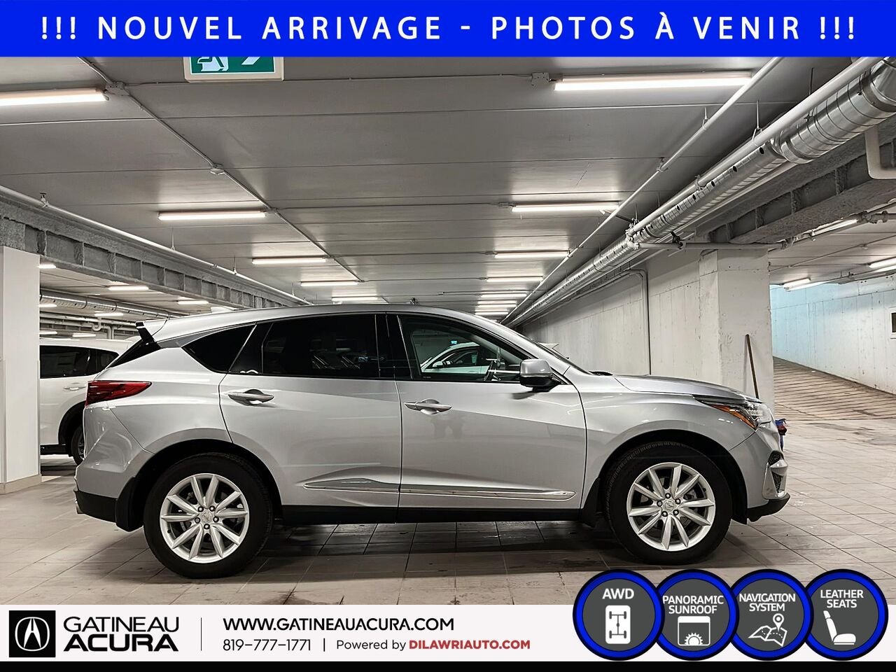 Acura RDX Tech SH-AWD 2021 Argent Gatineau - photo #3