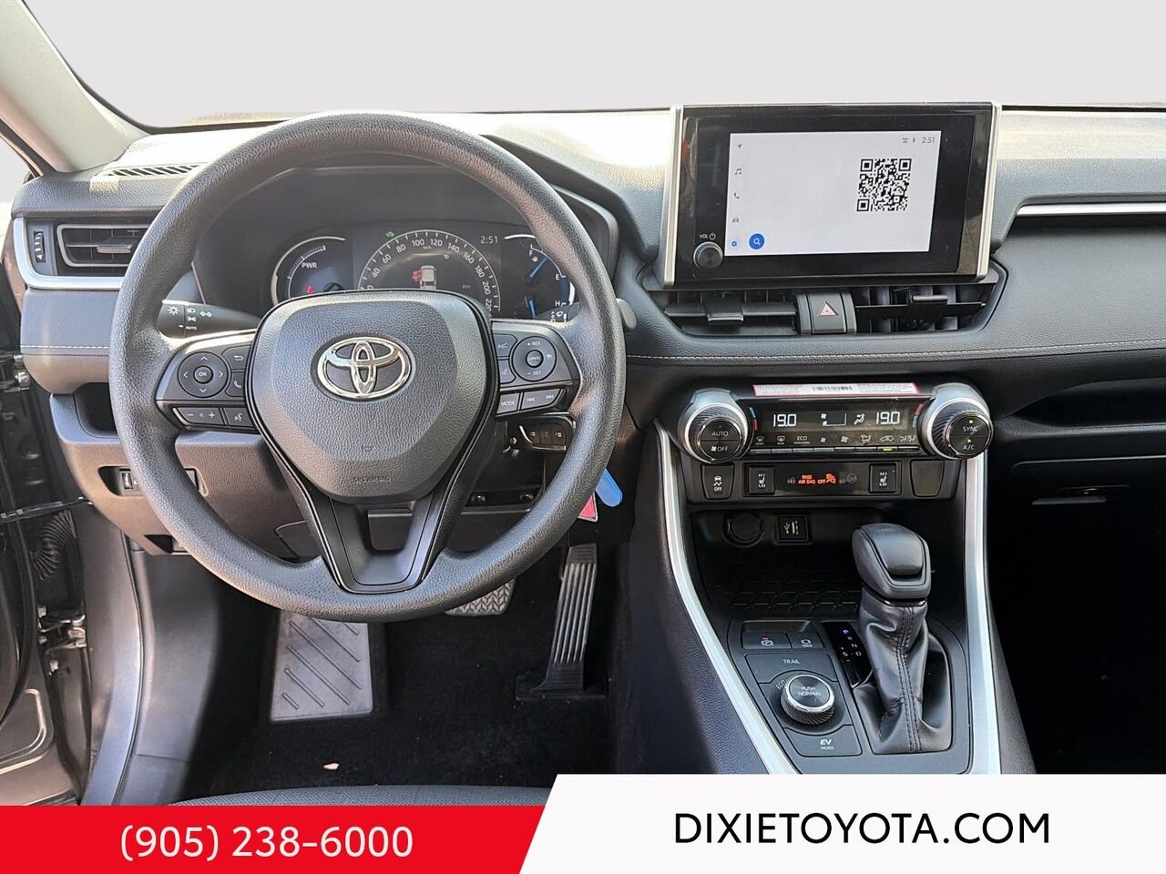 2025 Toyota RAV4 HYBRID LE AWD / HEATED SEATS / TOYOTA SAFETY SENSE / CARPLAY AND ANDROID AUTO Grey Mississauga - photo #15