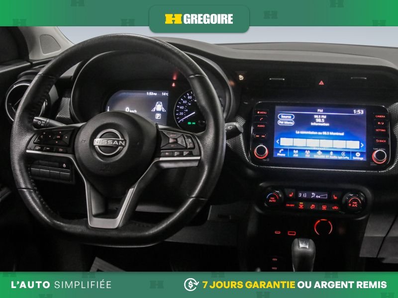 Nissan Kicks 823265 | SV AUTO A/C GR ELECT MAGS CAM RECUL BLEUTOOTH 2022 Gris Laval - photo #16