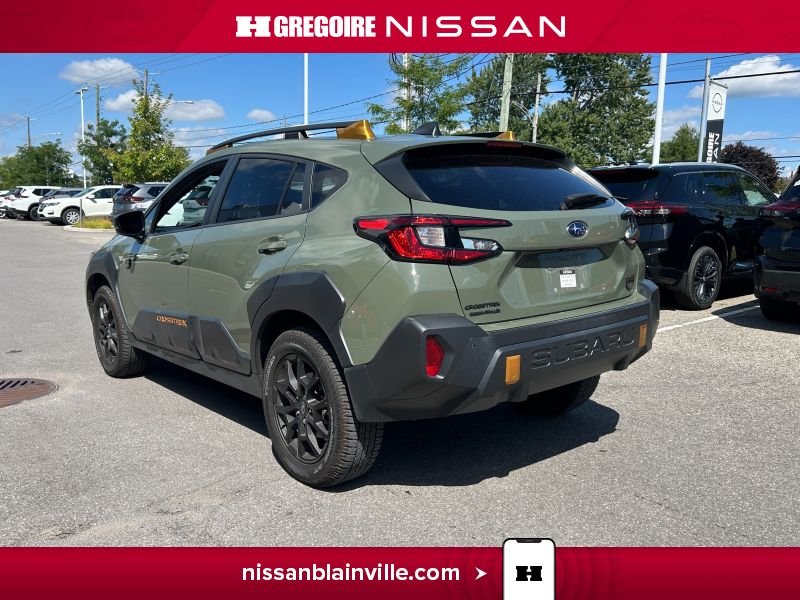 Subaru Crosstrek BA6398 | Wilderness AWD 1 PROPRIO 0 ACCIDENT VÉHICULE RARE 2024 Vert Laval - photo #12